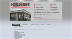 Desktop Screenshot of marmor-hoelker.de